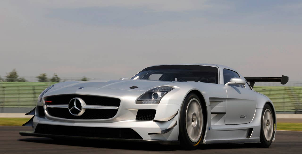 SLS GT3 Erprobung (C197) 2010