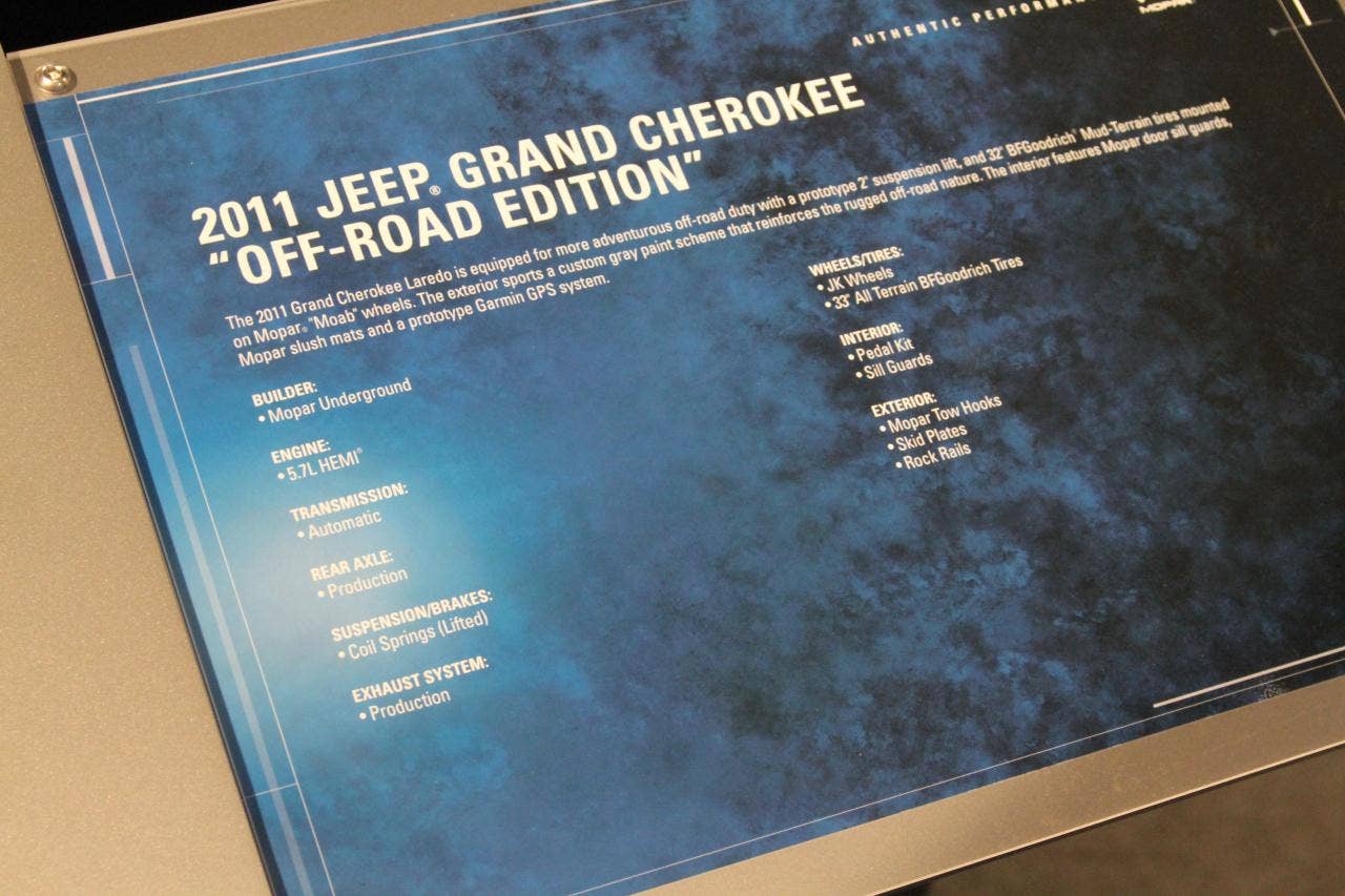 Jeep Grand Cherokee Off-Road Edition