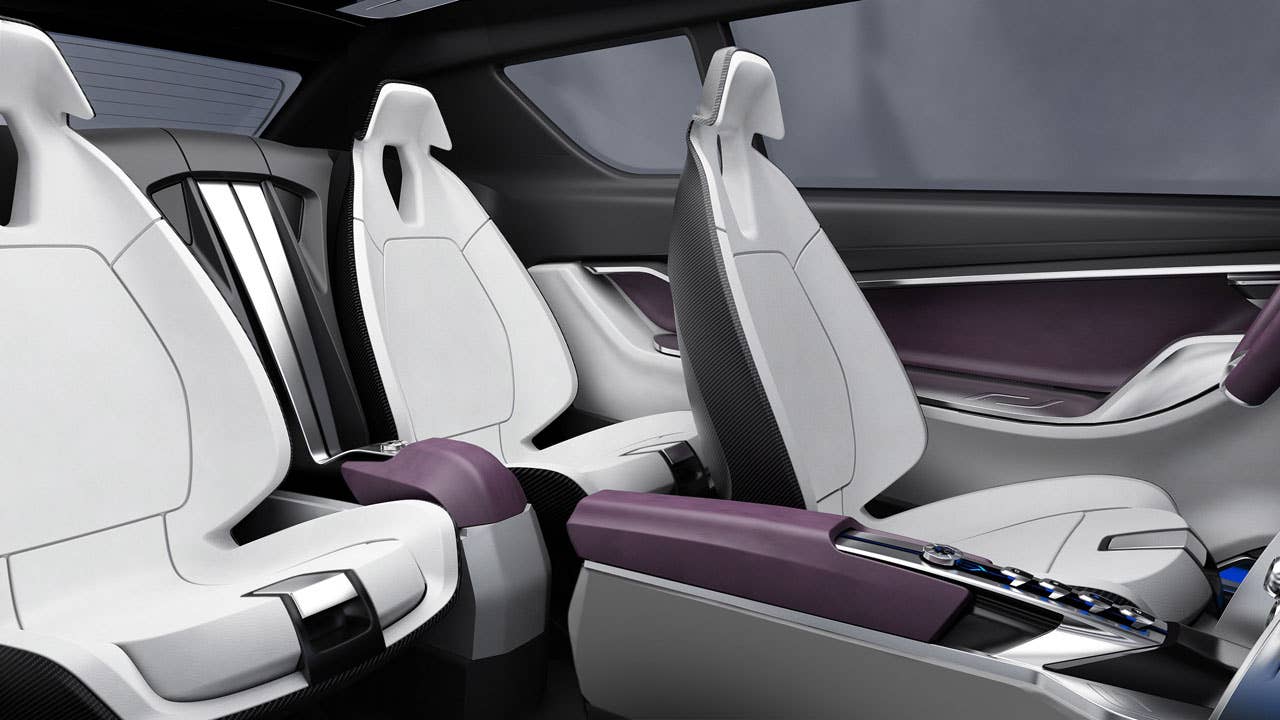 Ssangyong e-XIV Concept interior