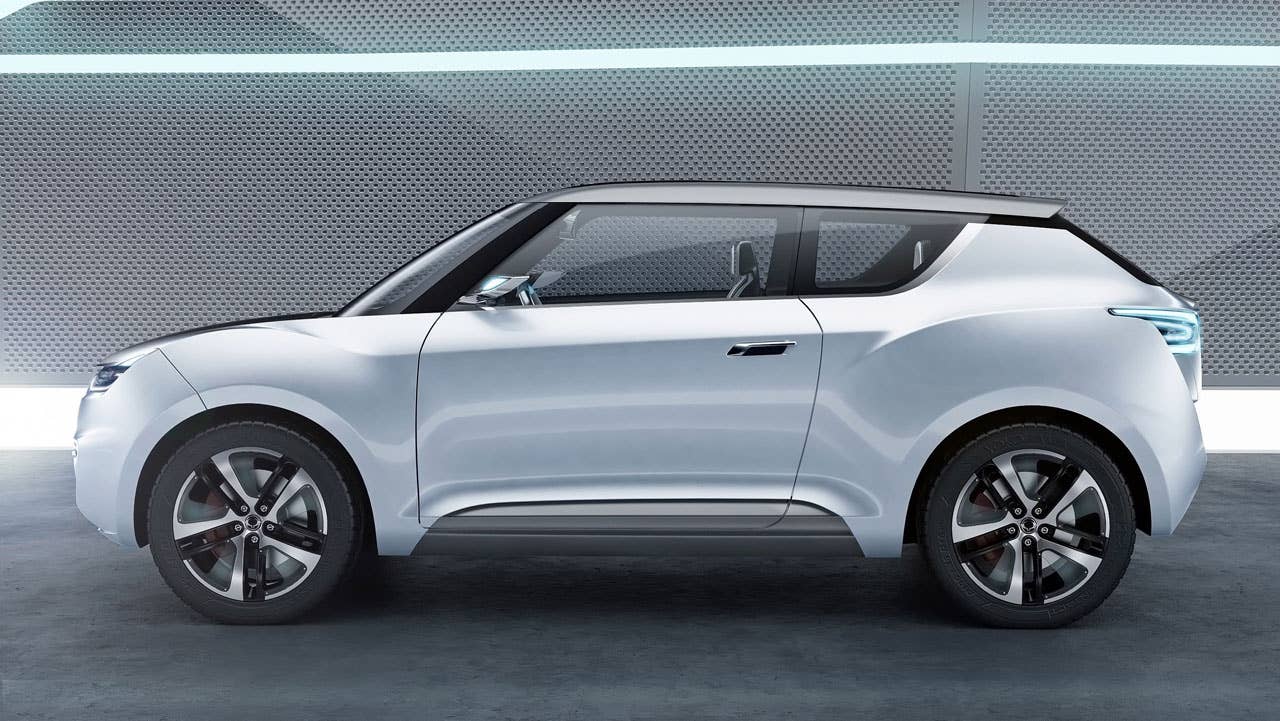 Ssangyong e-XIV Concept side