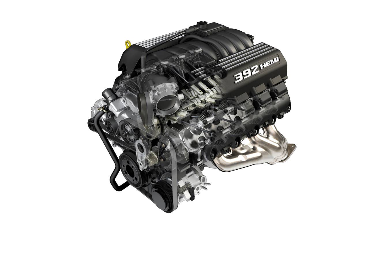 2012 Dodge Challenger SRT8 engine