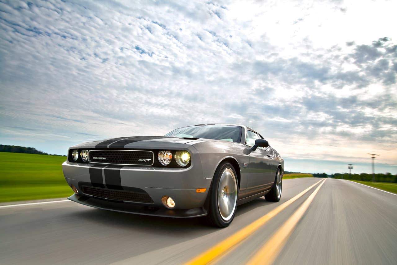2012 Dodge Challenger SRT8 driving