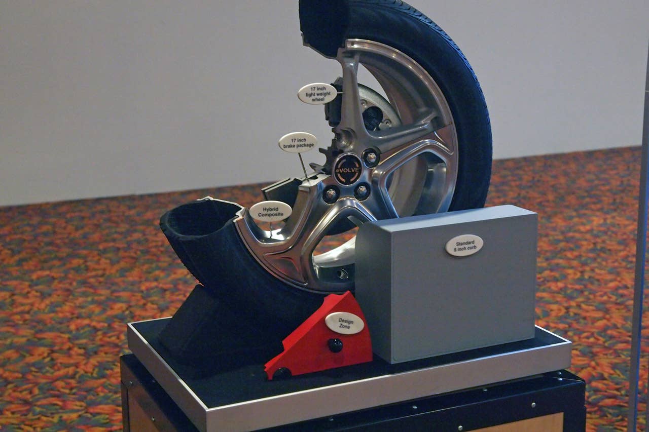 SAE World Congress: Evolve Hybrid Wheel