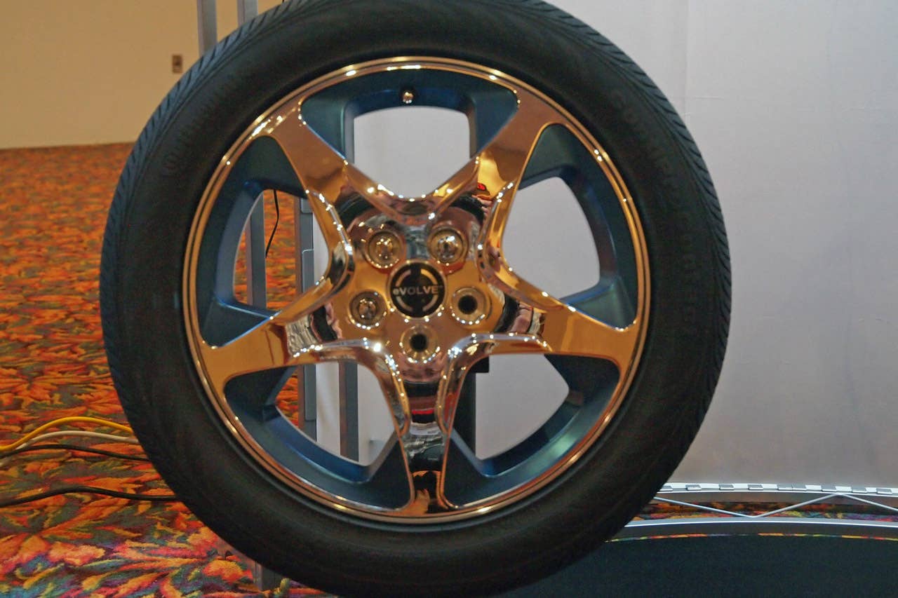 SAE World Congress: Evolve Hybrid Wheel