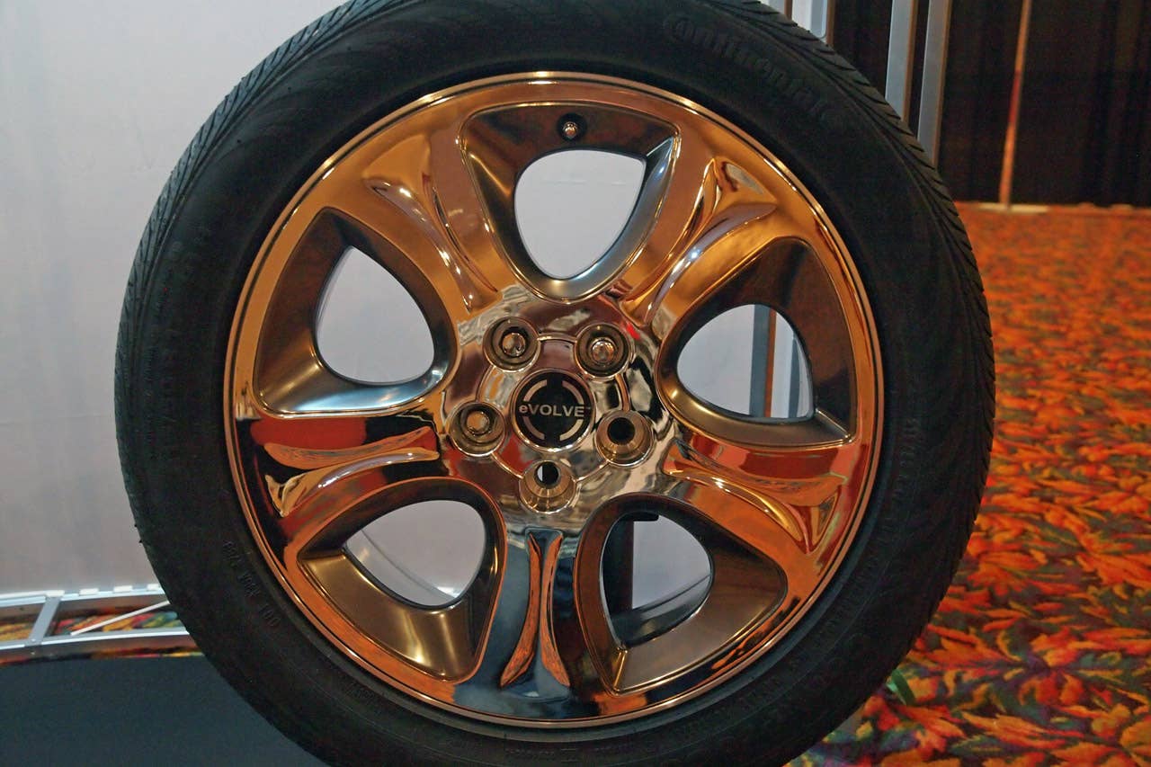 SAE World Congress: Evolve Hybrid Wheel