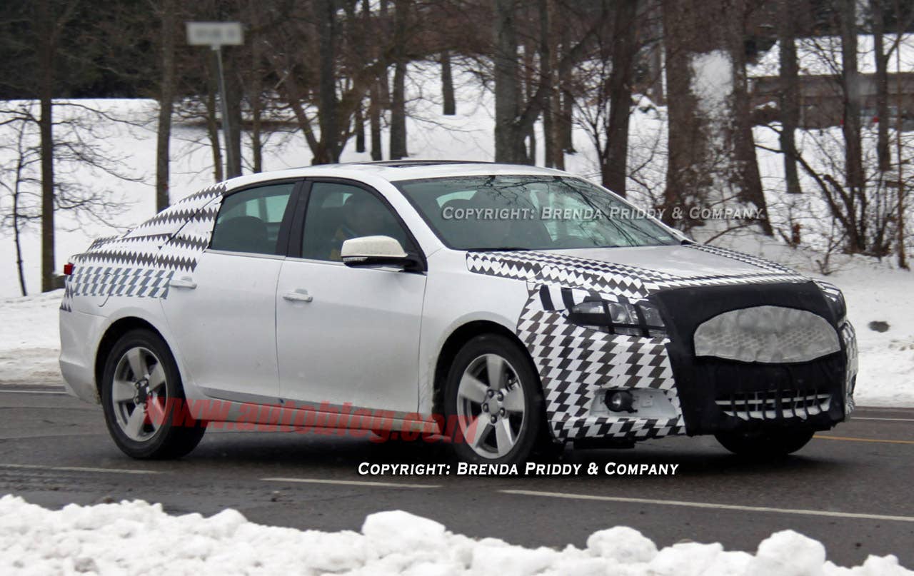 Spy Shots: 2012 Chevrolet Malibu