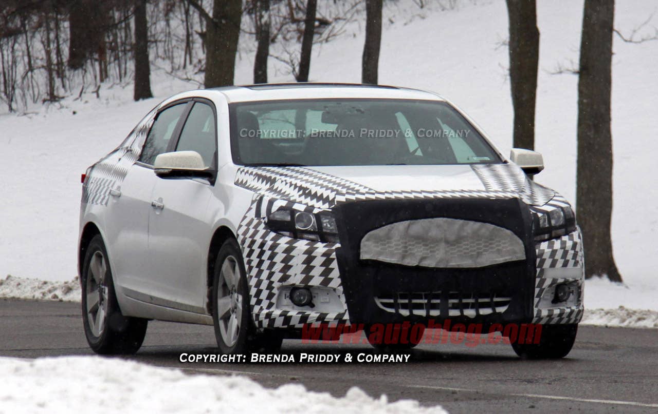 Spy Shots: 2012 Chevrolet Malibu