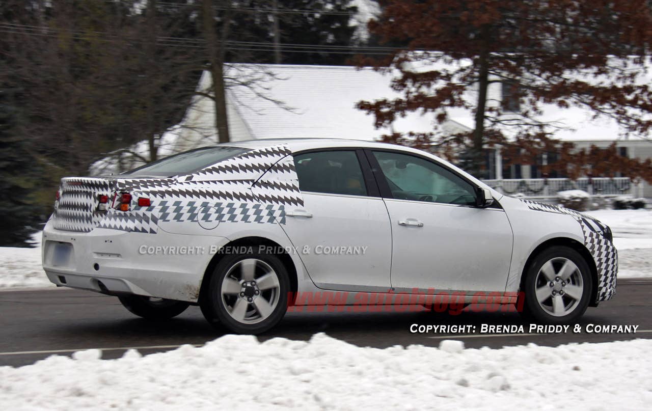 Spy Shots: 2012 Chevrolet Malibu