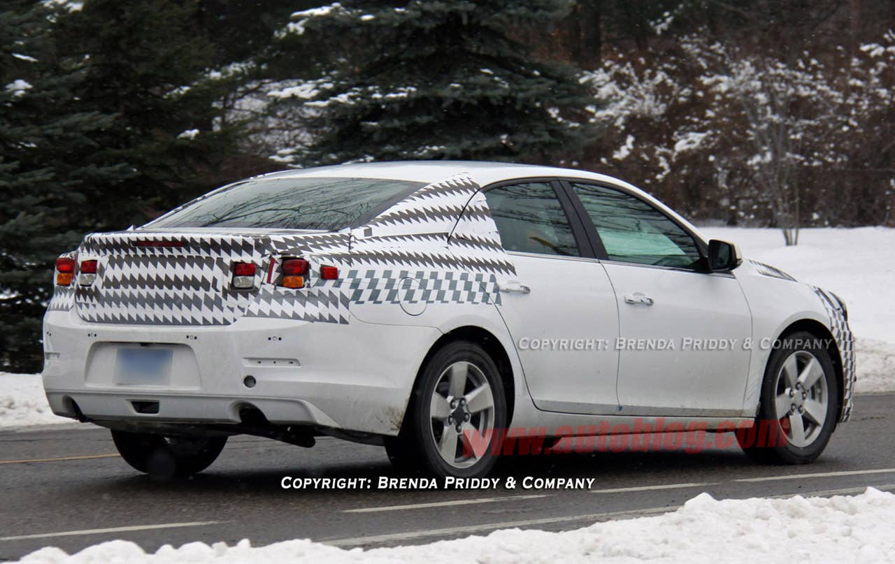 Spy Shots: 2012 Chevrolet Malibu