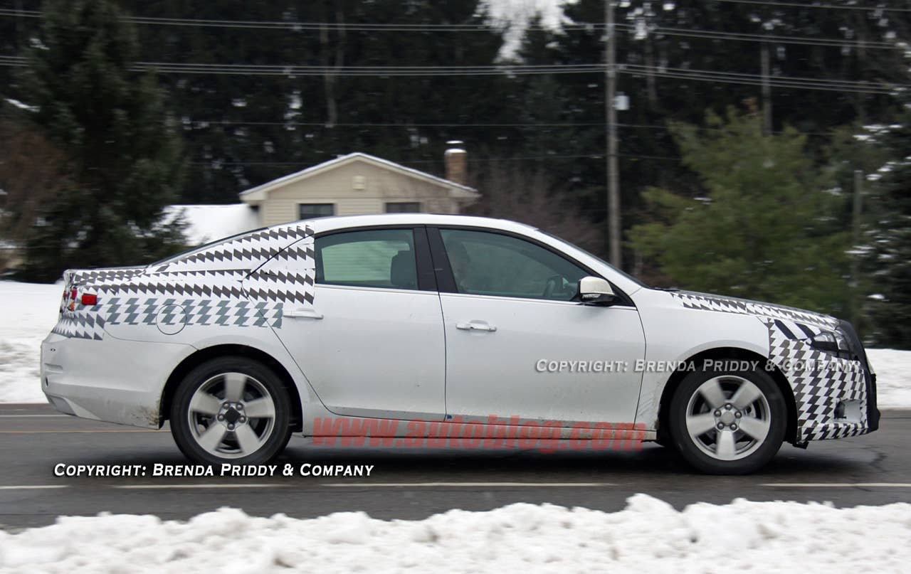 Spy Shots: 2012 Chevrolet Malibu