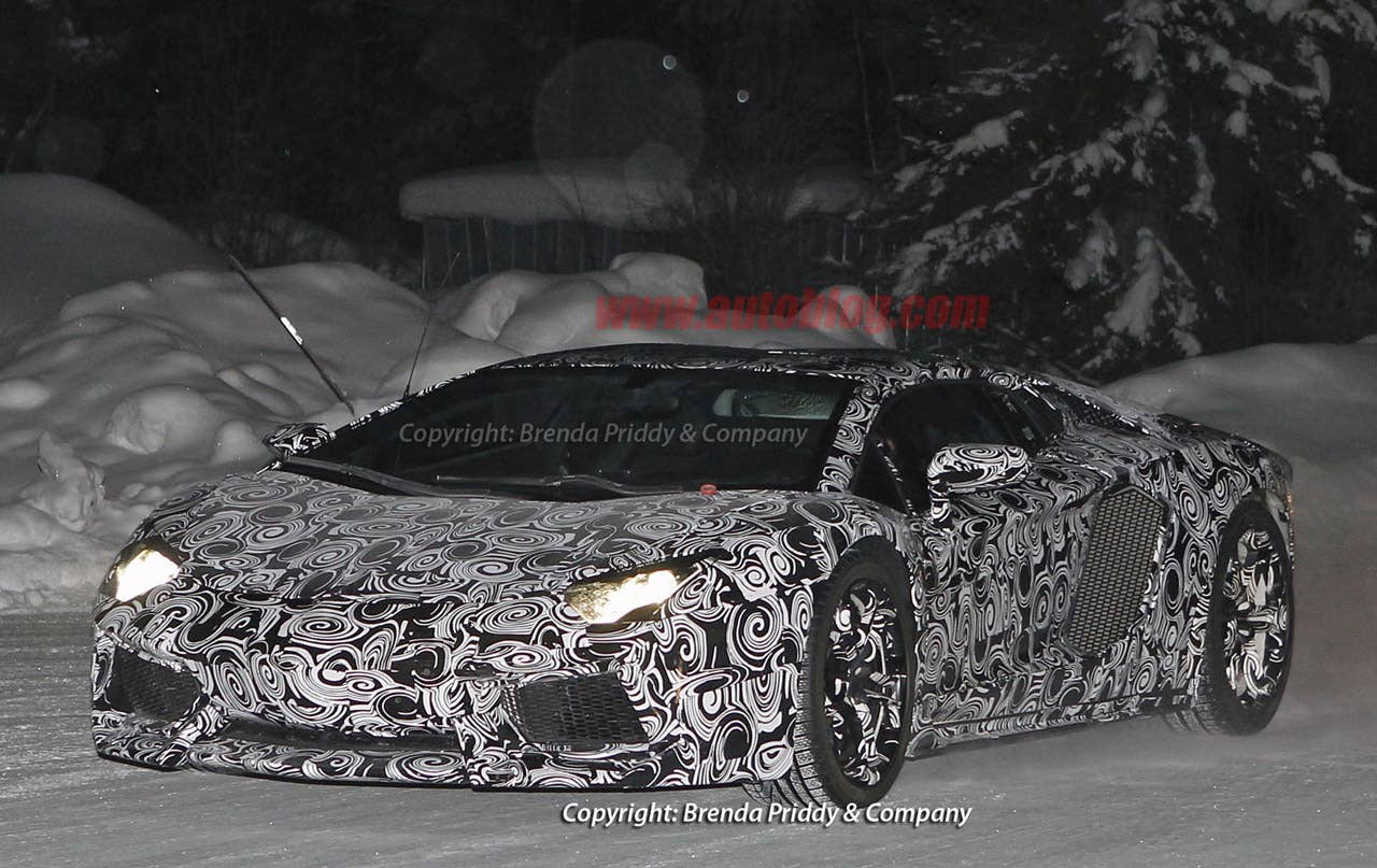 Lamborghini Aventador LP700-4 front 3/4