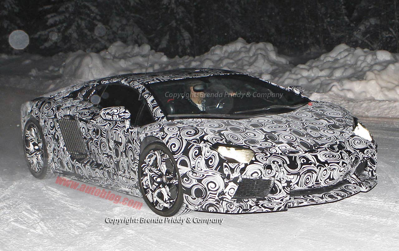 Lamborghini Aventador LP700-4 front 3/4