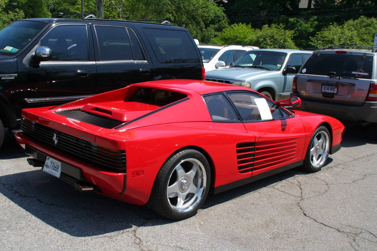 I'd completely roll in a Testarossa.