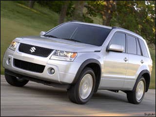 15. Suzuki Grand Vitara  Why it's great: It's smooth enough to take you to dinner at the fancy restaurant downtown, yet rugged enough to include a low gear and locking differential for tackling rugged trails and unimproved roads.Get more on the Escape  What drivers say:"All around a great vehicle."-- AOL UserSee More Reviews  Want One?See Best Deals || Get a Quote    Buy a Used Suzuki Grand Vitara Used Grand Vitaras Under $15k Used Grand Vitaras Under $25k Find Your Perfect Car