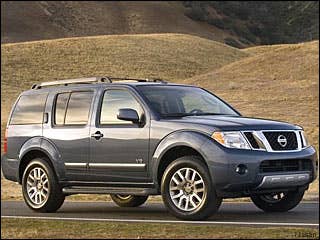 13. Nissan PathfinderWhy it's great:  The upright hatch doesn't impinge on cargo room and sheds snow and ice much better. Get more on the PathfinderWhat drivers say: "I love it because it's not to big ... I really enjoy driving it!"-- MFishers1See More ReviewsWant One? See Best Deals || Get a QuoteBuy a Used Nissan PathfinderUsed Pathfinders Under $15kUsed Pathfinders Under $25kFind Your Perfect Car