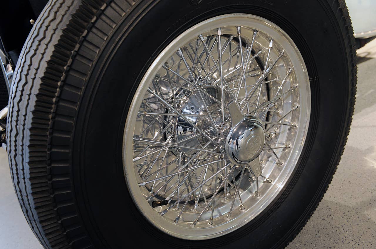 Everyone loves wire wheels with knock off hubs.