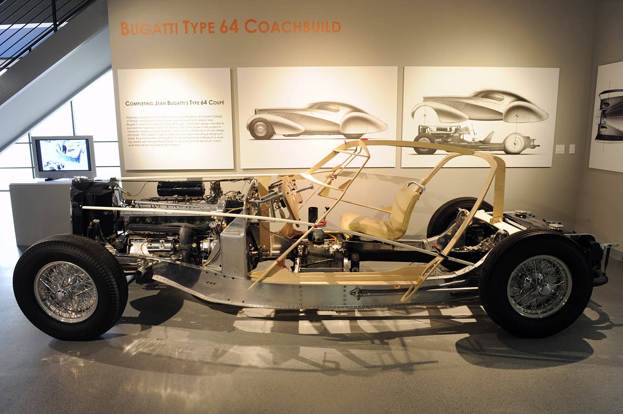 The Type 64 chassis is the same length as the Type 57 Chassis, though wider, lighter and stronger.