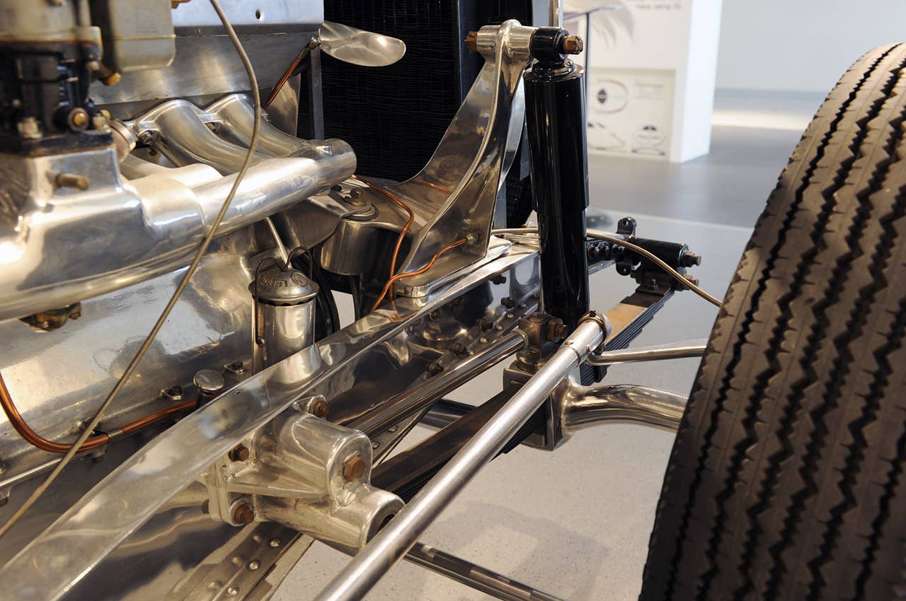 Part of the frame, and part of the exceedingly pretty intake manifold