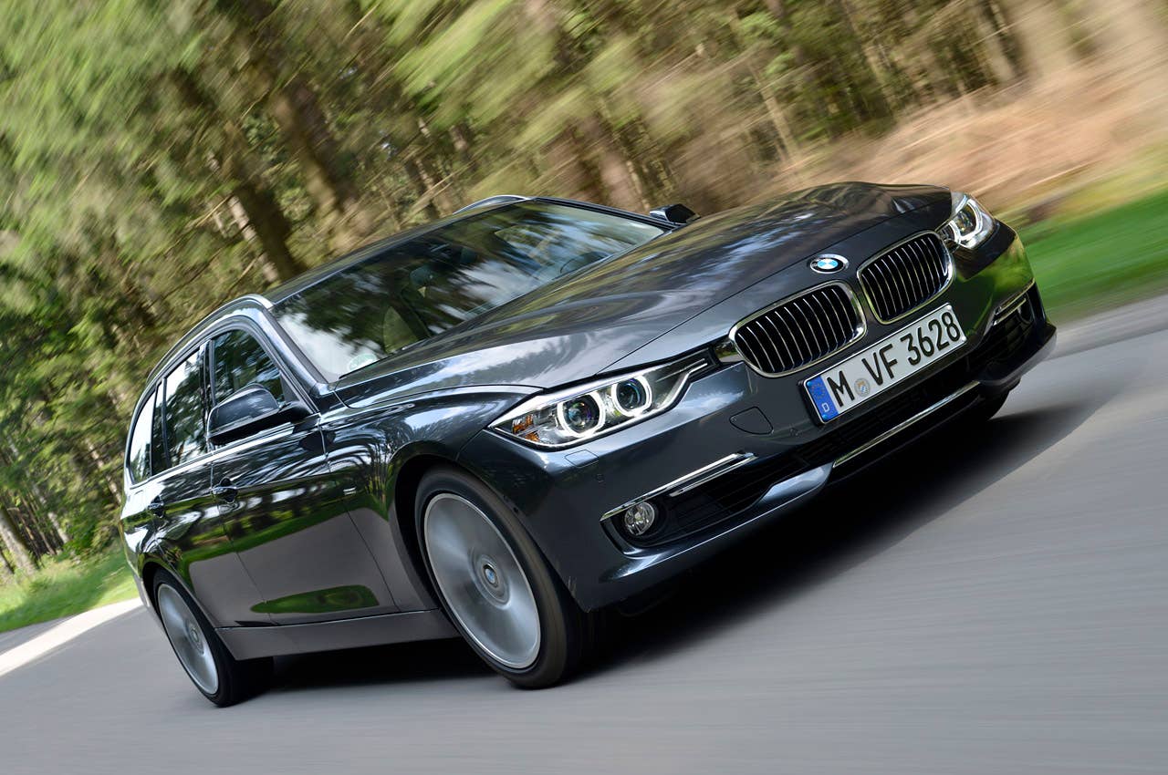 2014 BMW 3 Series Sports Wagon driving