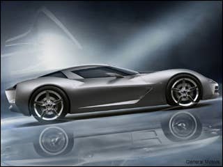 Director Michael Bay spotted this Chicago Auto Show concept while he was touring GM, looking for inspiration for the first Transformers movie. Don't expect this concept to spawn any sort of production vehicle, which, needless to say, is a shame.Chicago Auto Show Coverage on AutoblogChevy Corvette Stingray Concept CarChevy Corvette Stingray Concept Photos2009 Chevy Corvette