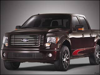 <div class="stext"><div class="copy">As with other recent examples of the co-branded truck, the new 2010 F-150 Harley-Davidson Edition is largely an appearance package, but certainly a striking one. This Chicago Auto Show debut is the 14th time that Ford has created a Harley edition pickup. Aside from the unique visual elements, this model features most of the goodies you can find on the top-end Platinum edition F-150.</div><div class="more"></div></div><div class="links"><ul><li>Chicago Auto Show Coverage on Autoblog</li><li><a href="http://www.autoblog.com/2009/02/10/chicago-2009-ford-f-150-harley-davidson-edition-returns-for-rou/" title="Ford F-150 Harley-Davidson Edition" target="_blank">Ford F-150 Harley-Davidson Edition</a></li><li><a href="http://www.autoblog.com/photos/2010-ford-f-150-harley-davidson-edition/" title="Ford F-150 Harley-Davidson Edition Photos" target="_blank">Ford F-150 Harley-Davidson Edition Photos</a></li><li><a href="http://www.autoblog.com/buy/Ford-F_150-2009/overview/" title="2009 Ford F-150">2009 Ford F-150</a></li></ul></div>