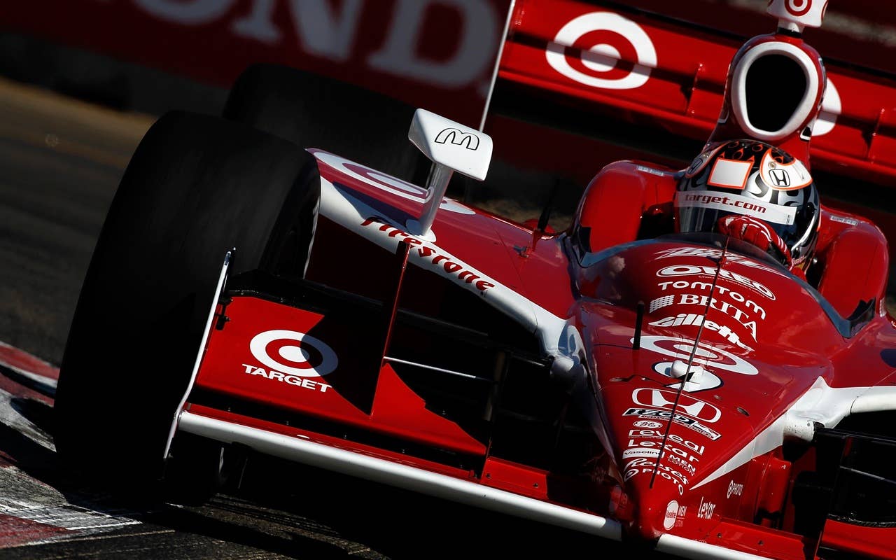 EDMONTON, CANADA - JULY 24:  Scott Dixon of New Zealand drives his #9 Target Chip Ganassi Racing Dallara Honda during qualifying for the Indy Car Series Honda Indy Edmonton on July 24, 2010 at Edmonton City Centre Airport in Edmonton, Alberta, Canada.  (Photo by Jonathan Ferrey/Getty Images)