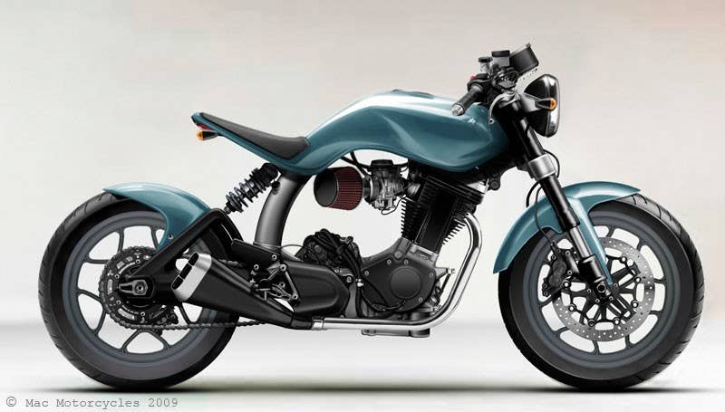 Mac Motorcycles enters the fray with four custom bike concepts - Autoblog