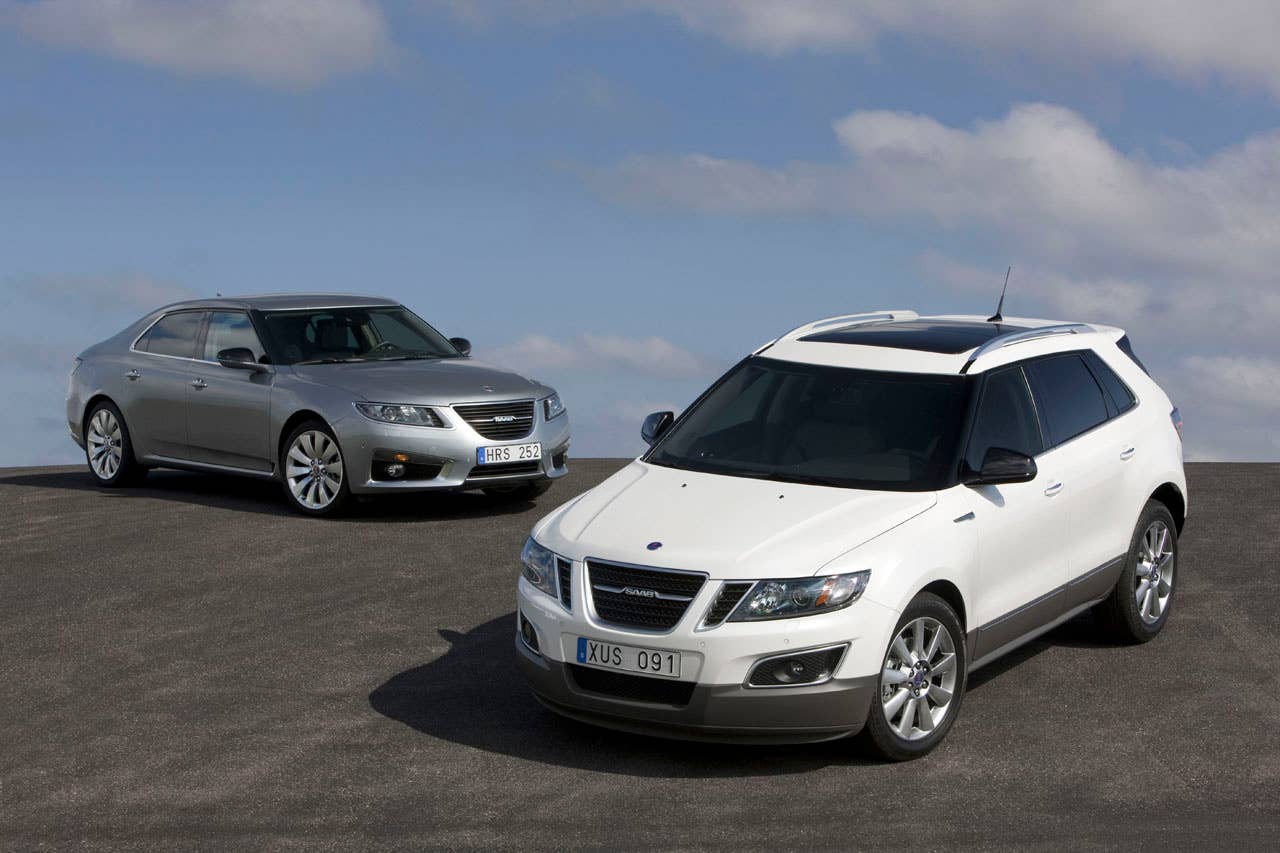 2012 Saab 9-4X and 2010 Saab 9-5