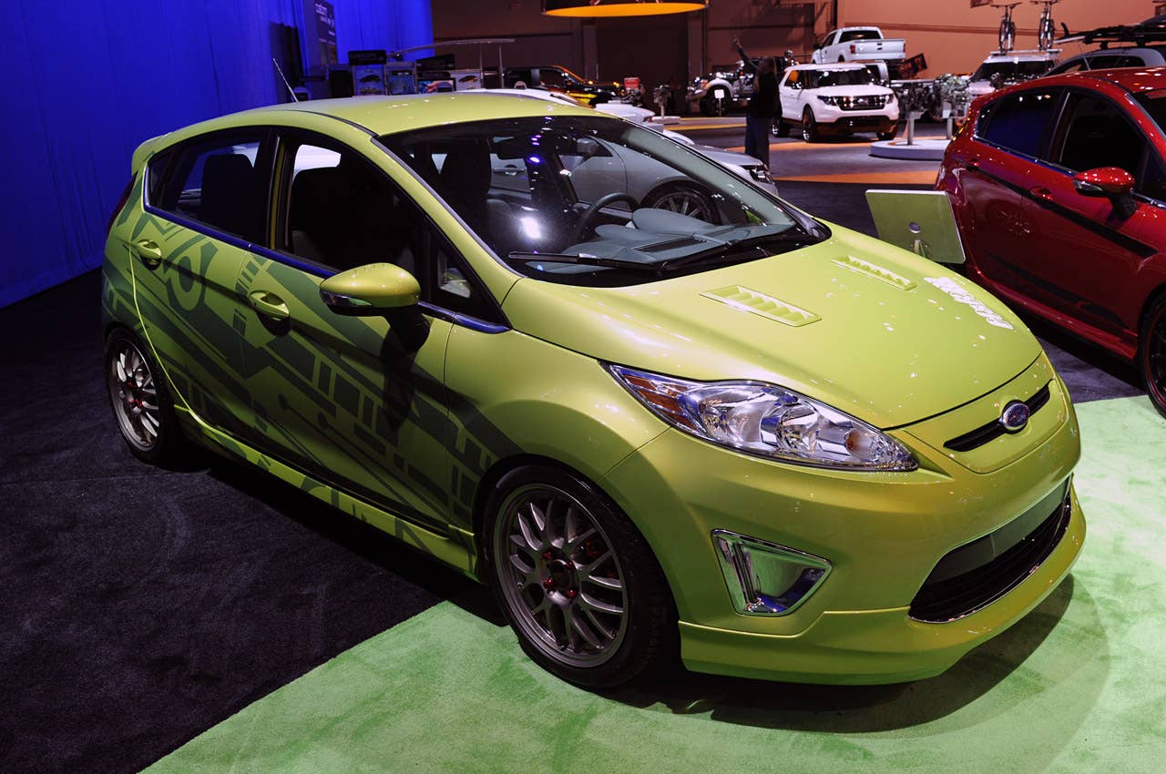 2011 Ford Fiesta by H&R Springs
