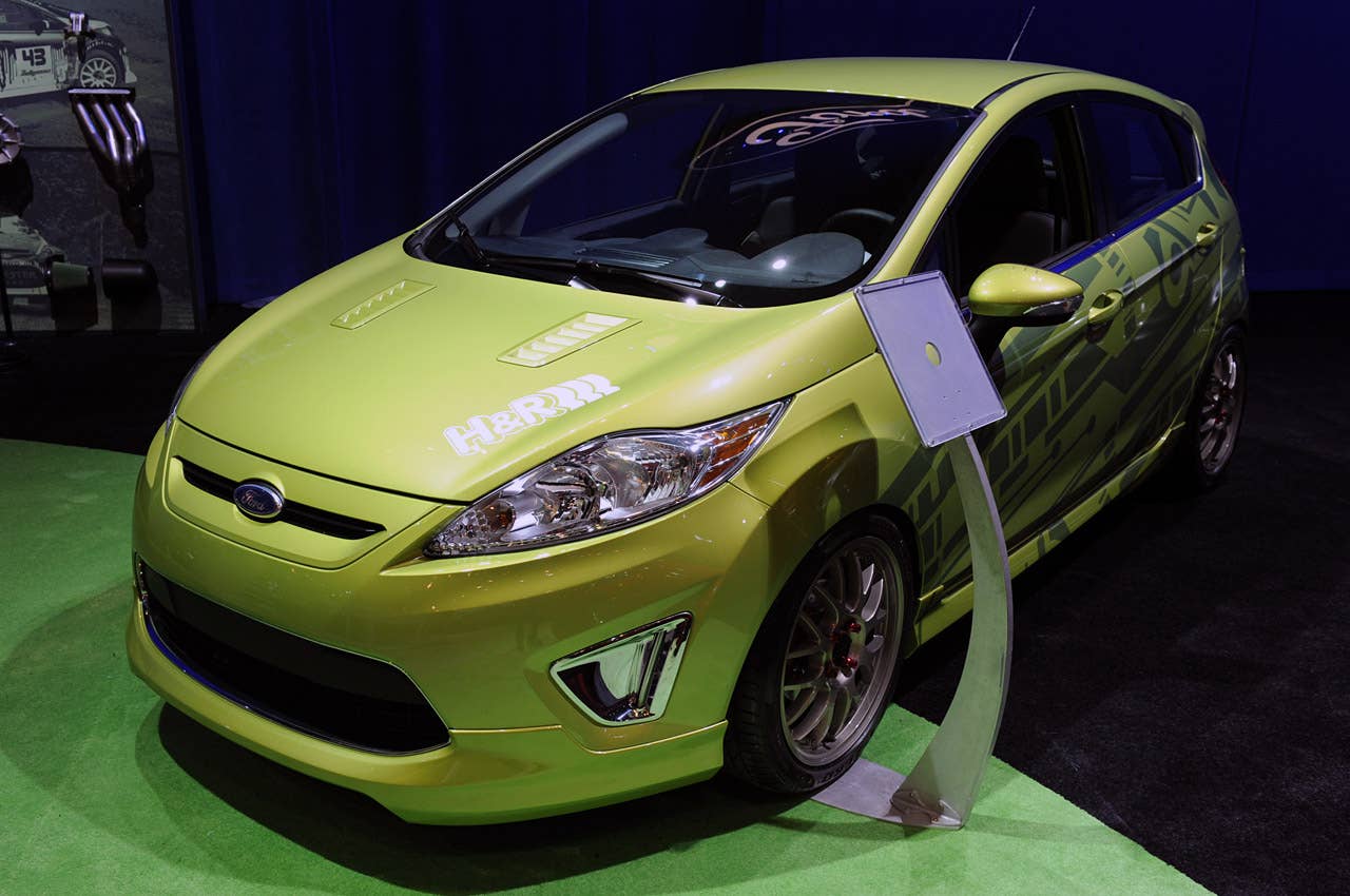 2011 Ford Fiesta by H&R Springs