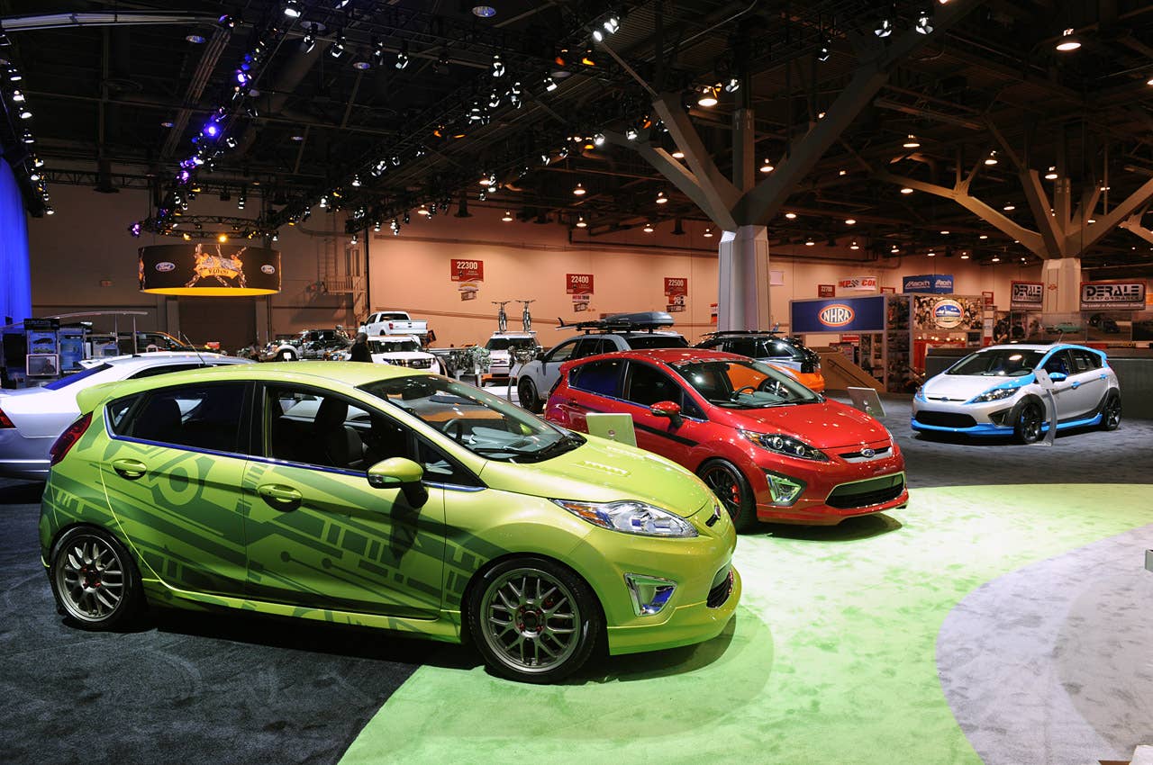 SEMA 2010: Ford Fiestas