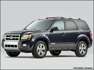 MSRP: $26,505 - $28,255Invoice: $24,879 - $26,490Fuel Economy: 30 mpg Hwy/34 mpg CityThe 2008 Ford Escape Hybrid has been redesigned with a more aggressive new grille and headlamps and has a 133-hp four-cylinder engine linked to a 70-kilowatt electric motor. The net result is 155 horsepower and acceleration similar to that of the V6.More on this Hybrid SUV2008 Ford Escape Hybrid InformationCompare the 2008 Ford Escape HybridFree 2008 Ford Escape Hybrid Price Quote