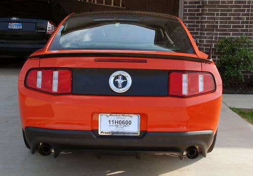 2012 Ford Mustang Boss 302 number 0001 rear