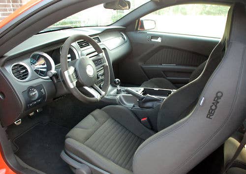2012 Ford Mustang Boss 302 number 0001 interior