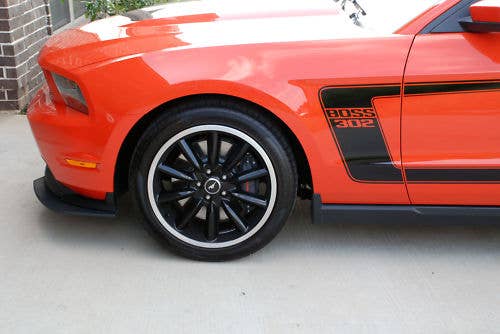 2012 Ford Mustang Boss 302 number 0001 wheel