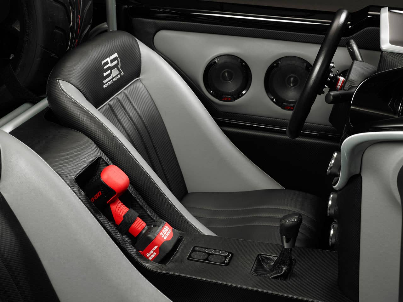 Scion iQ Pit Boss by Cartel interior