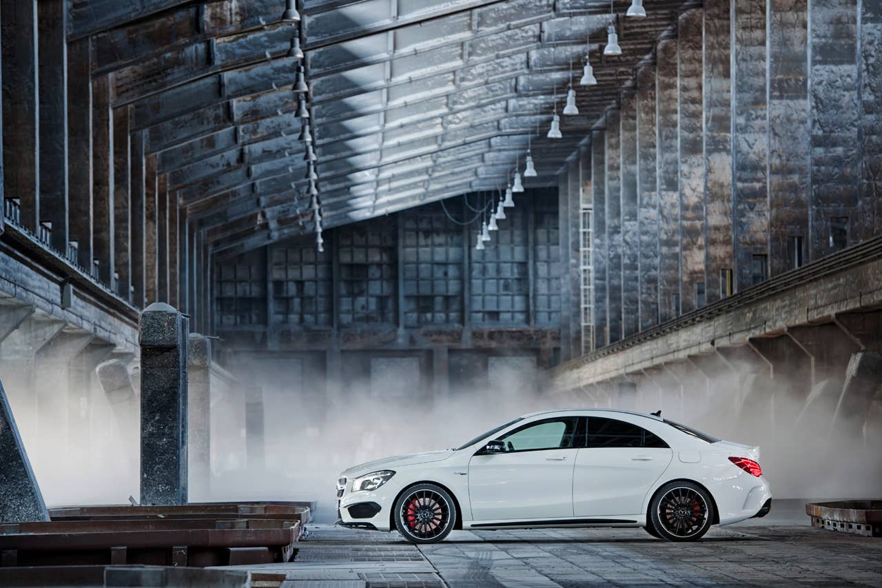 2014 Mercedes-Benz CLA45 AMG side