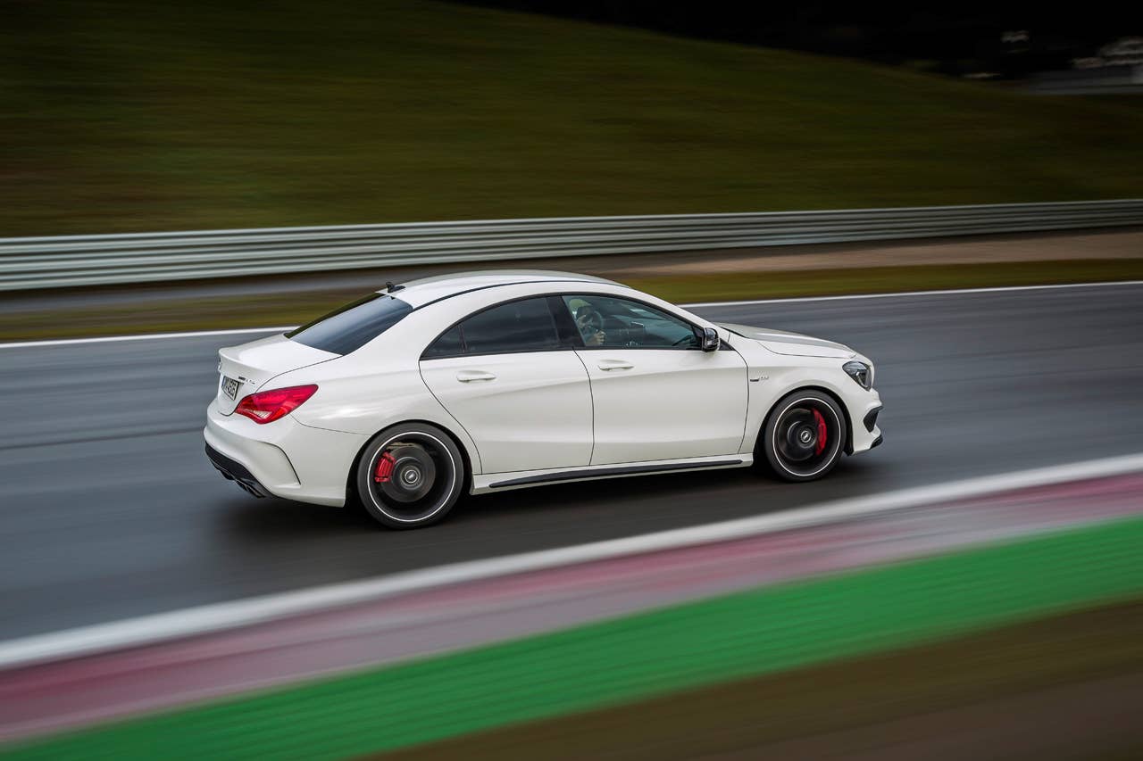 2014 Mercedes-Benz CLA45 AMG side