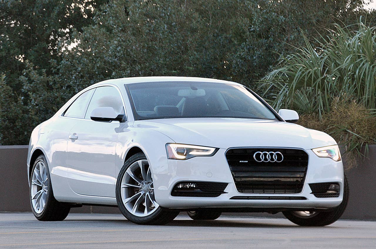 2013 Audi A5 2.0T Quattro front 3/4 view