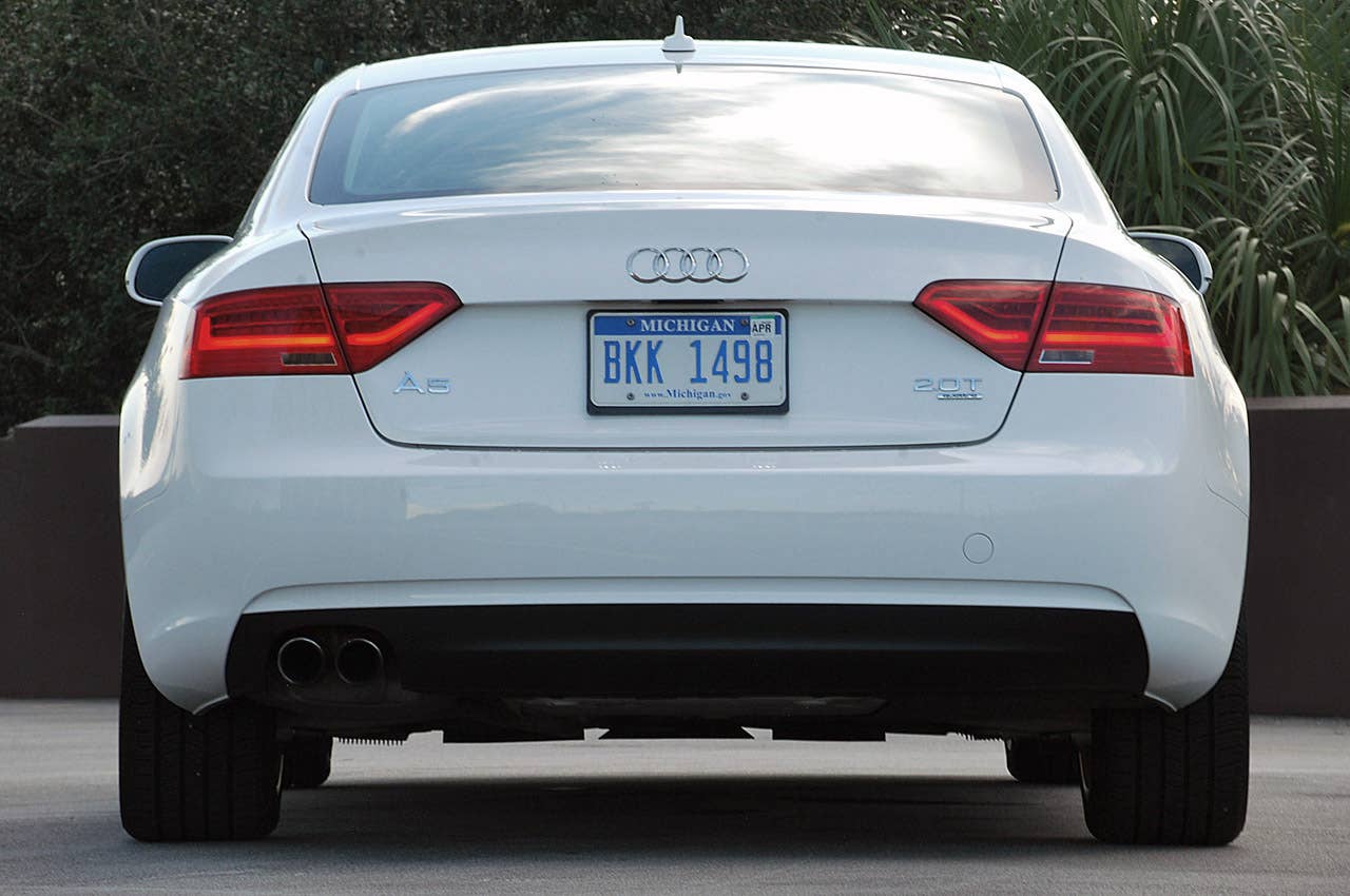 2013 Audi A5 2.0T Quattro rear view