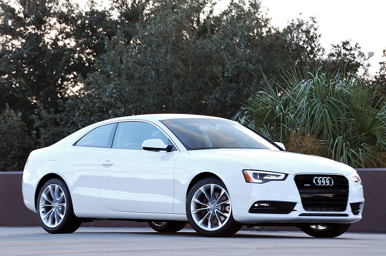 2013 Audi A5 2.0T Quattro front 3/4 view