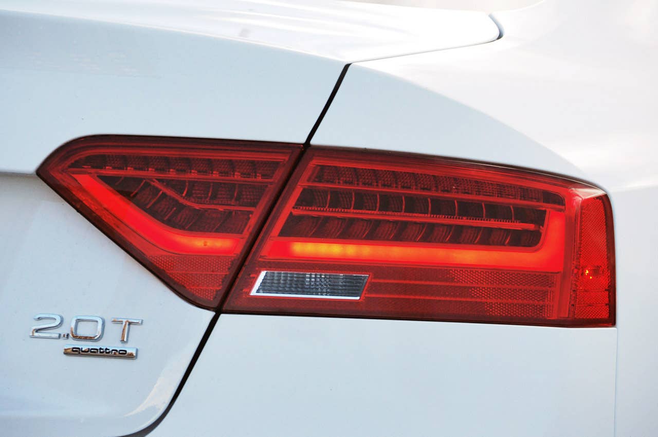 2013 Audi A5 2.0T Quattro taillight