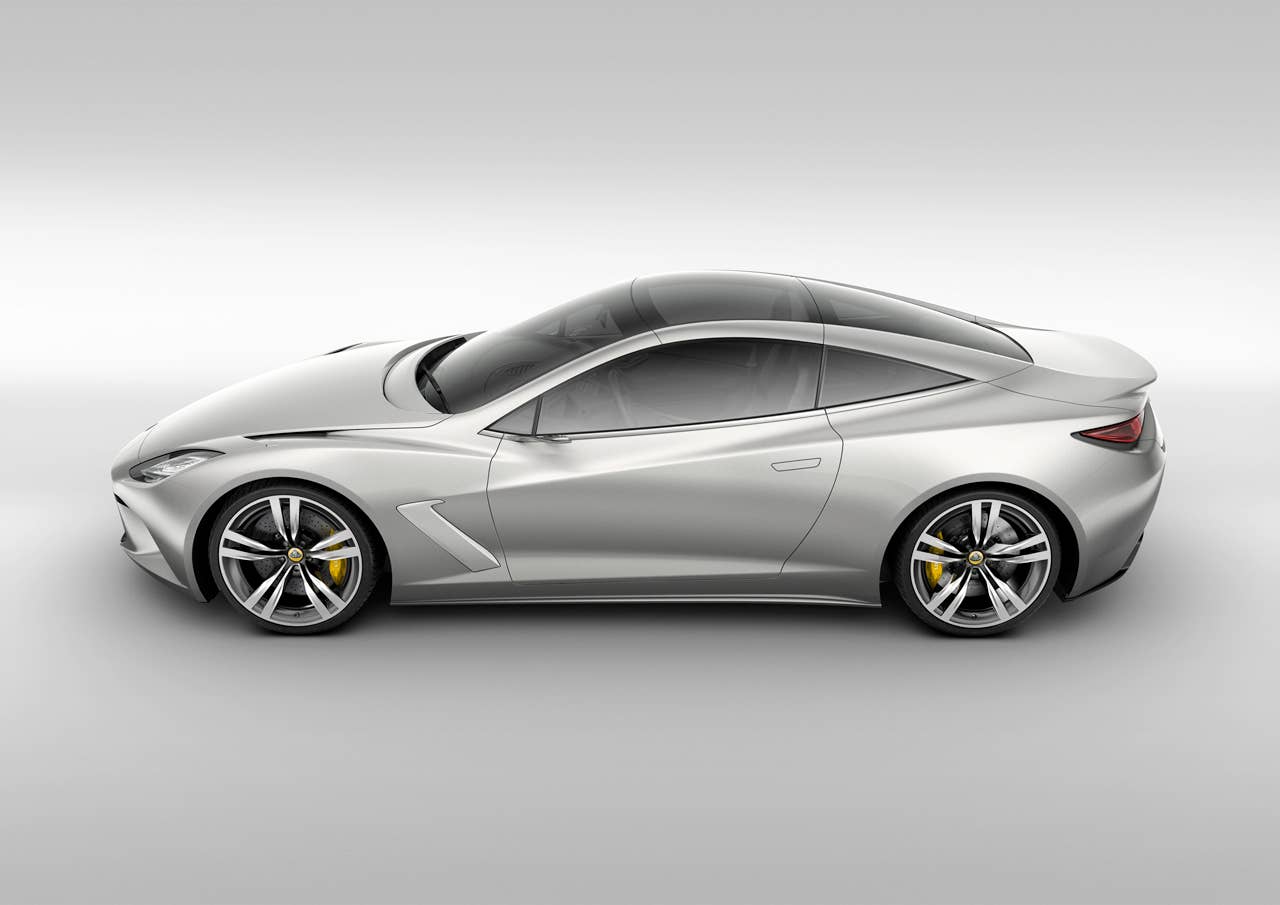 Lotus Elite concept, profile