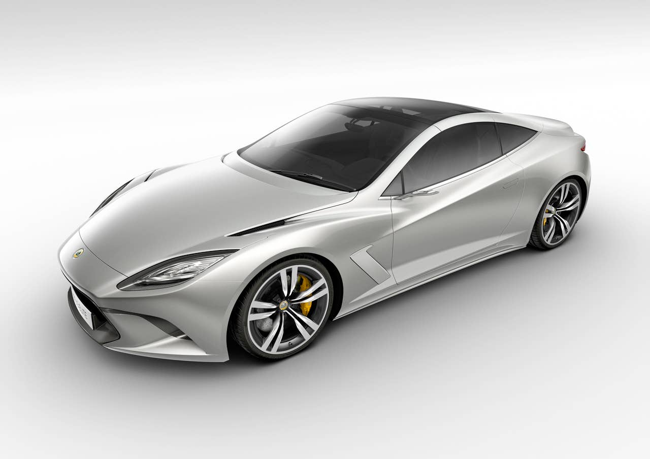 Lotus Elite concept, front view