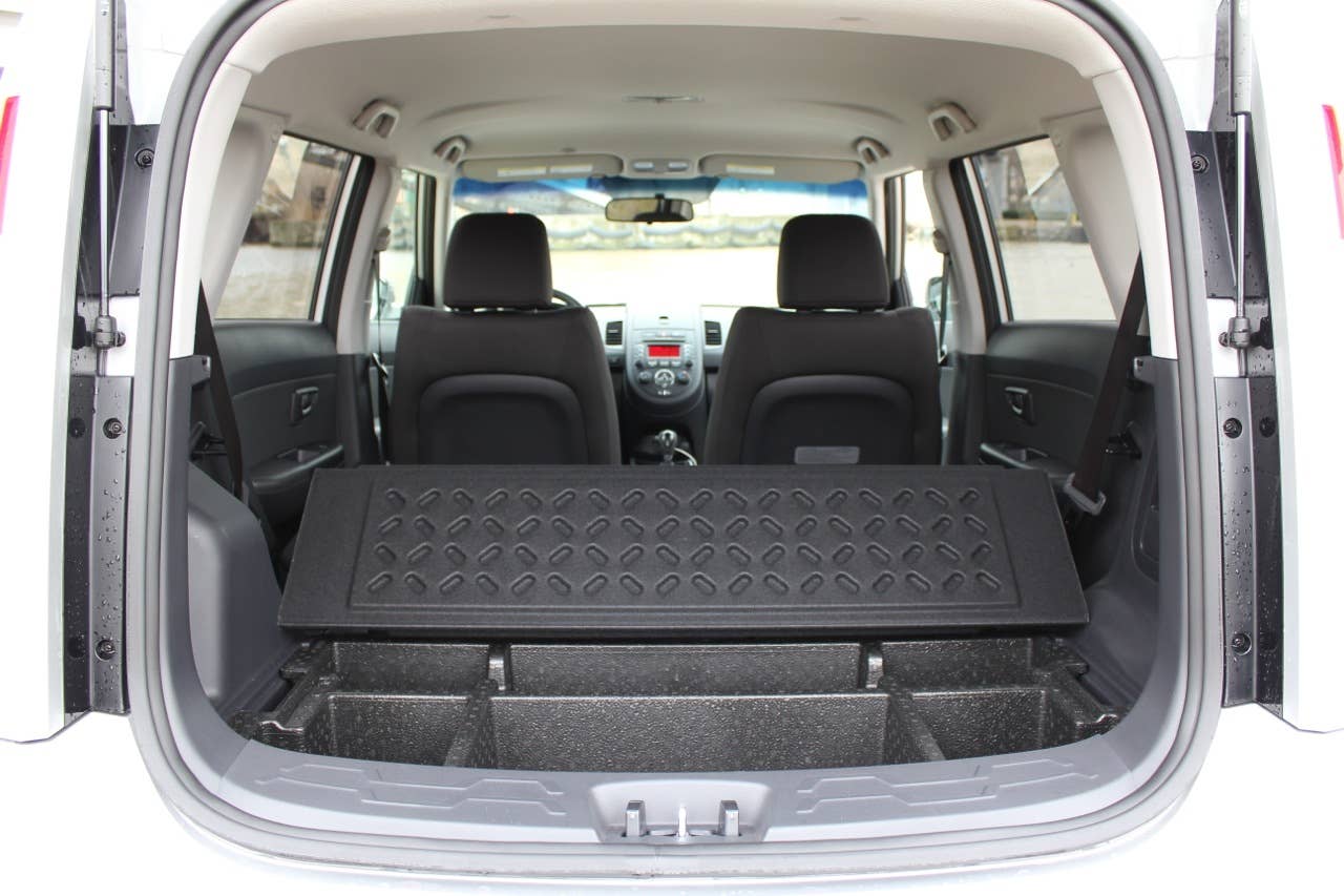 2012 Kia Soul Base 1.6L Eco rear cargo area