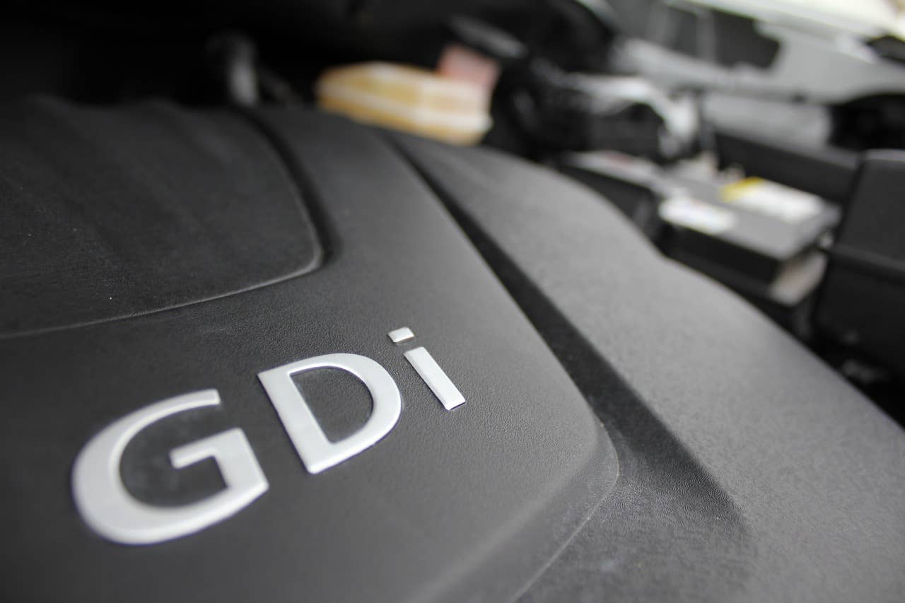 2012 Kia Soul Base 1.6L Eco engine detail