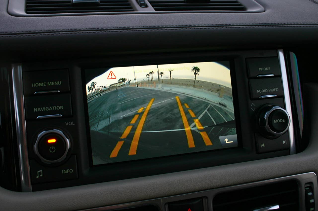 2011 Land Rover Range Rover Supercharged touch screen