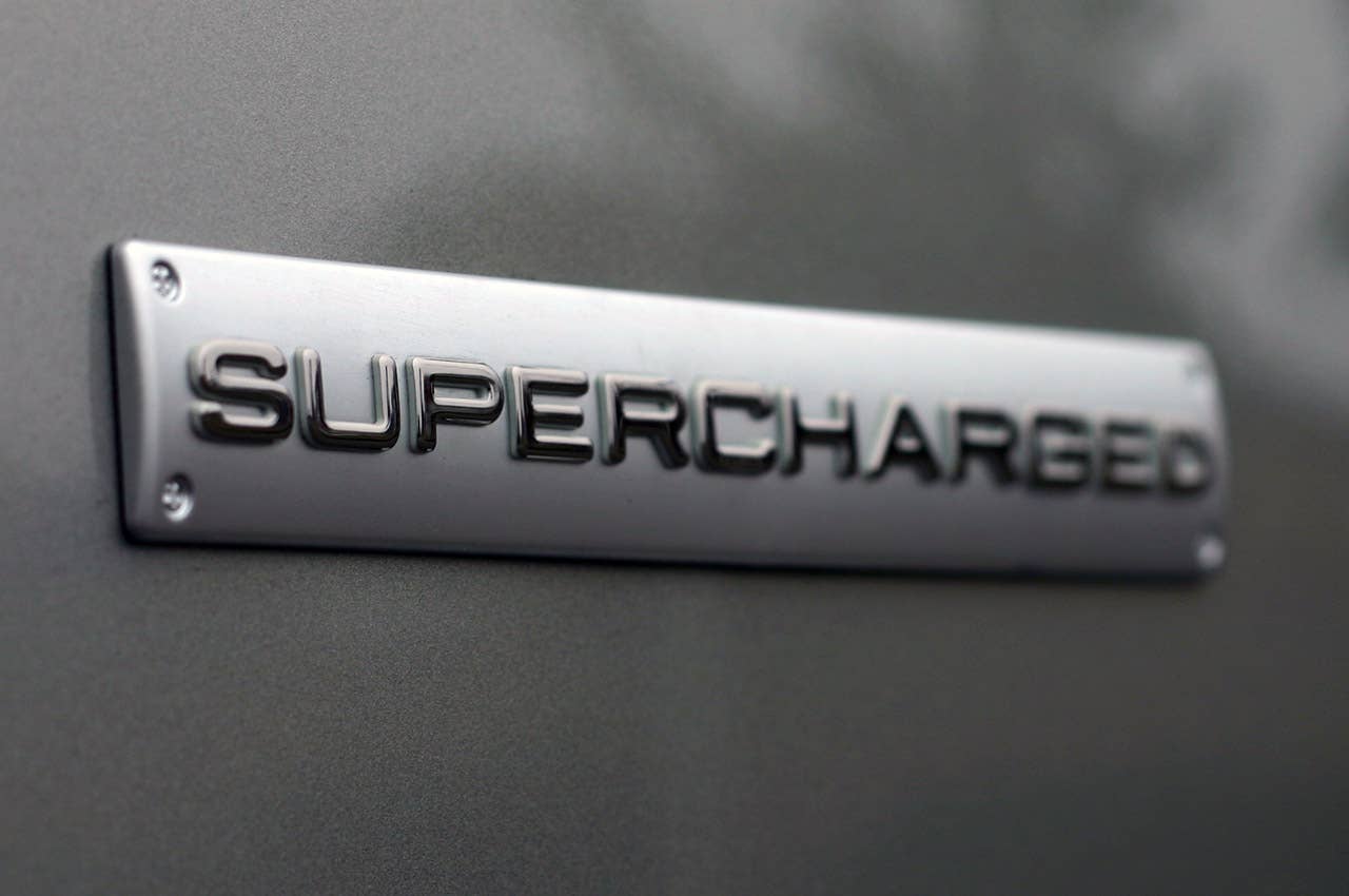 2011 Land Rover Range Rover Supercharged badge