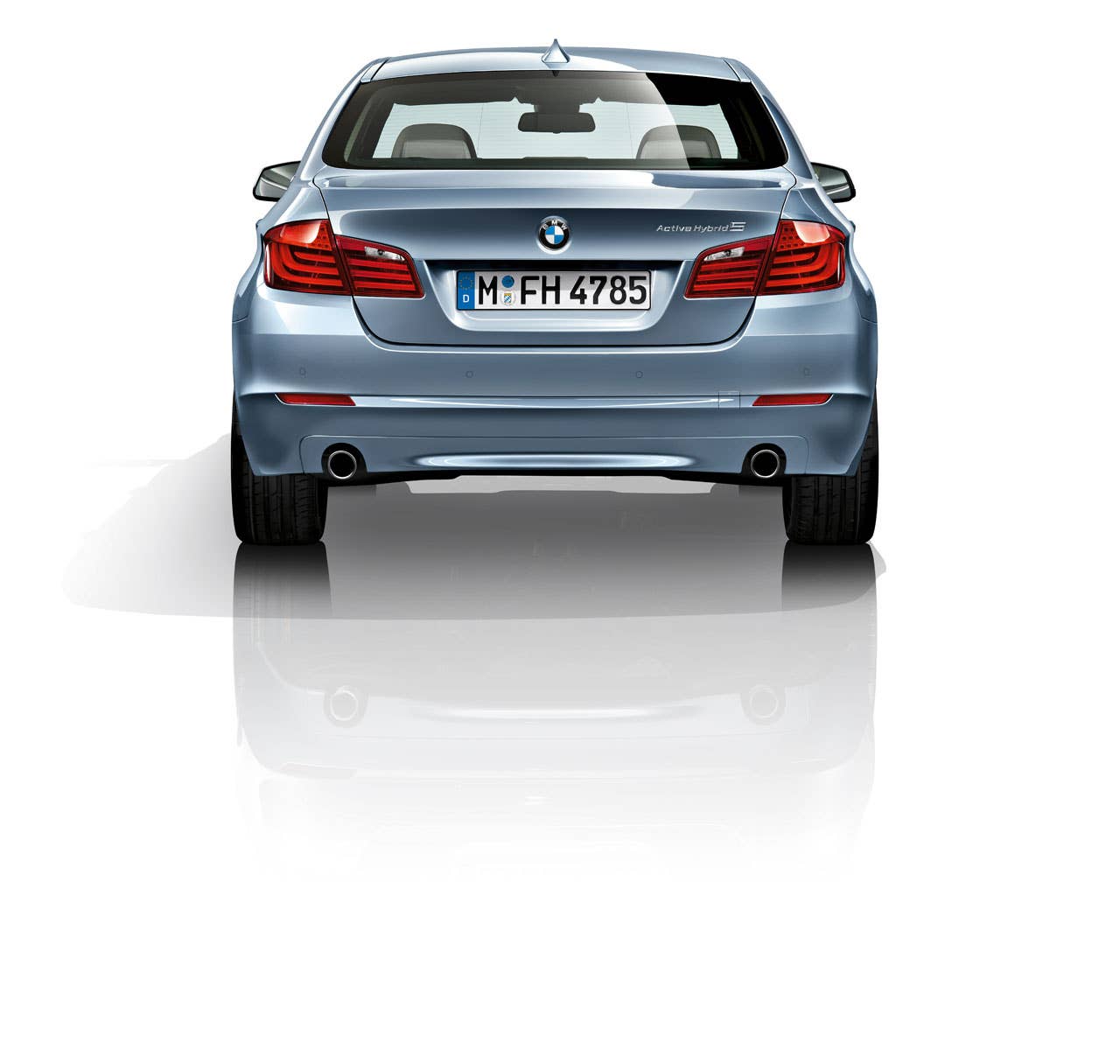 2012 BMW ActiveHybrid 5 rear
