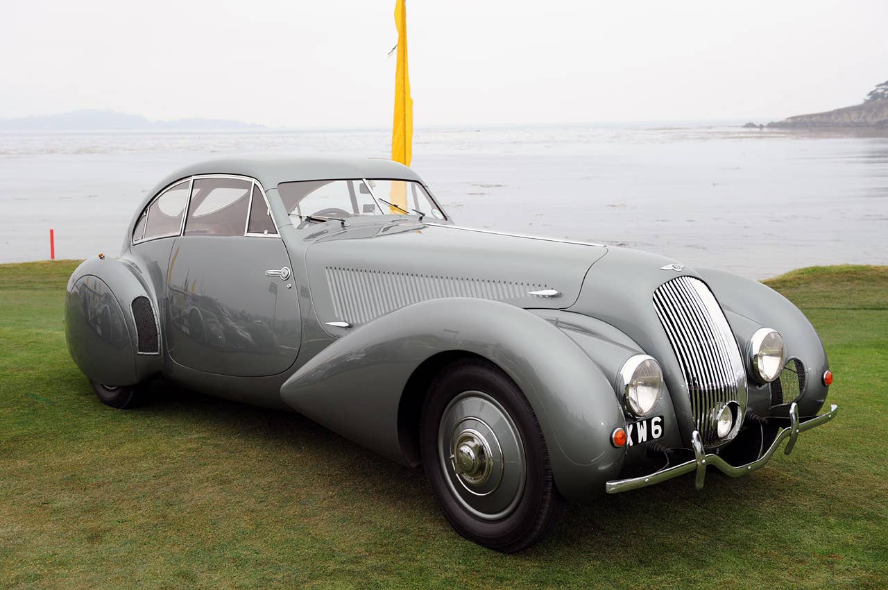 1938 Bentley 4-1/4 Litre "Embericos" Pourtout Coupe